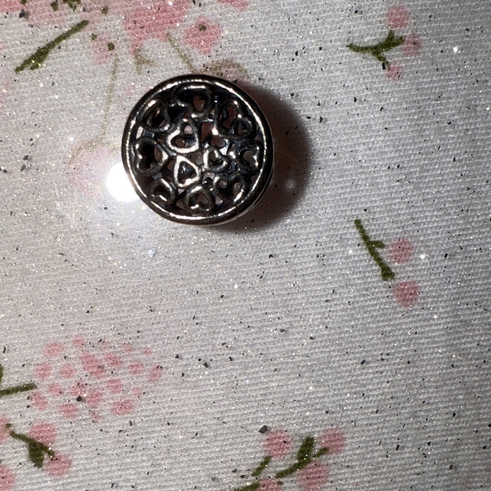 Silver Heart pandora Charm
